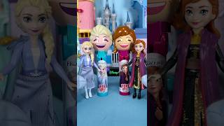 DISNEY PRINCESS Frozen Elsa and Anna  Let it Go  Jack World funny video😂Disney Best TikTok😂 [upl. by Acisseg]