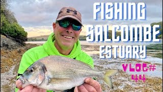 UK Sea Fishing  Bass and Gilthead Bream Fishing  Salcombe Estuary series  Bassmans Vlog44 [upl. by Fulbert990]