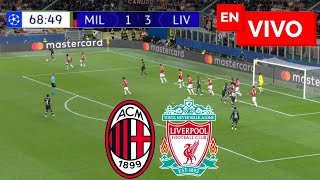 🔴 LIVERPOOL VS MILAN PARTIDO EN VIVO  CHAMPIONS LEAGUE  JUEGA LUIS DIAZ [upl. by Moishe]