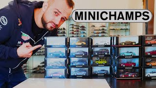 60 Minichamps models in this box  Unboxing Part 3 [upl. by Aisela]