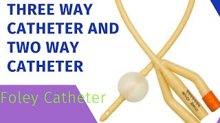 Insert 3Way Foley Catheter  Catheter Insertion And Bladder Irrigation With 3 Way Catheter [upl. by Annice14]