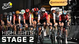 Tour de France 2024 Stage 2  EXTENDED HIGHLIGHTS  6302024  Cycling on NBC Sports [upl. by Yaner]