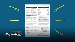 New Credit Card Statement Details  Capital One [upl. by Jarl]