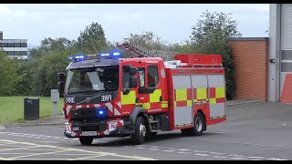 Tyne amp Wear Fire amp Rescue Service Newcastle Central WrT Turnout August 2024 [upl. by Buckden]