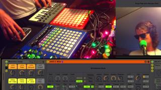 Ableton Korg Monotron Delay Emulation AfroDJRack 54 [upl. by Leumas88]