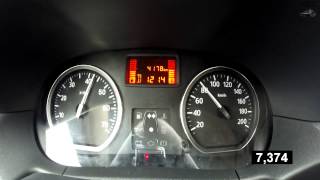 Nissan Terrano 2WD 2014 Acceleration 0100 kmh [upl. by Aleunamme629]