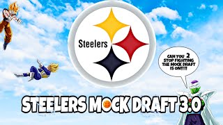 I Drafted A Defensive Back 1st Steelers Mock Draft 30 [upl. by Ained]