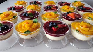 CÓMO HACER CHEESECAKE SIN HORNO PARA VENDER  IDEA PARA NEGOCIO  ES RENTABLE [upl. by Warford499]