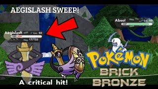 Pokèmon Brick Bronze Aegislash Sweep [upl. by Dihaz]