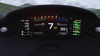 Mclaren P1 Acceleration 0370 Kmh [upl. by Jamie]