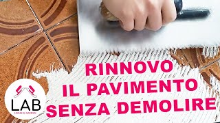 Pavimenti in Resina su Piastrelle Esistenti  TUTORIAL [upl. by Nylarac]