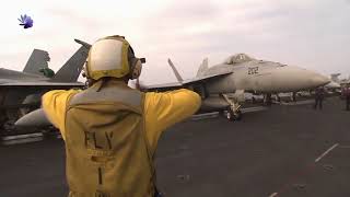 El porta avión más poderoso del mundo USS Ronald Reagan [upl. by Ellebasi855]