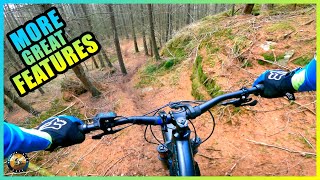 Riding new trails and new features  Fun day in Dunkeld mtb [upl. by Karina]