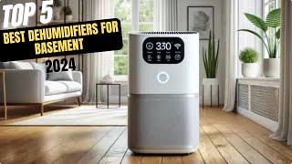 Best Dehumidifiers for Basements of 2024 [upl. by Aicilat191]