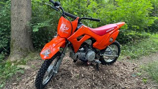 NEW 2024 Honda CRF110F [upl. by Edlihtam]