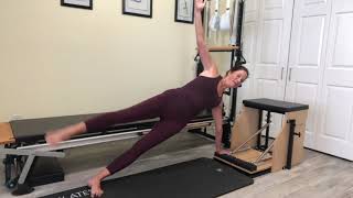 Pilates Chair workout  advanced beginner to intermediate [upl. by Danyette673]