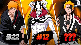 All 23 Forms of Ichigo  BLEACH HD [upl. by Etnuhs]