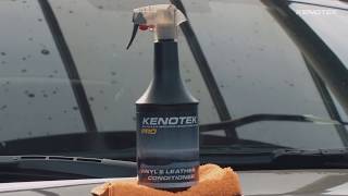 Rénovateur cuir et plastique voiture  KENOTEK PRO [upl. by Llehcar561]