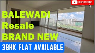 Pune Balewadi 3BHk ResaleReady possession ready to move Luxurious all amenities flat in Balewadi [upl. by Staffan]