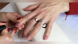 Semipermanent nails tutorial  Cupio  Aplicare oja semipermanenta [upl. by Imik]