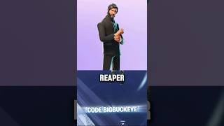 The reaper skin INSTANTLY makes you an OG player… fortnite bigbuckeye [upl. by Presley839]