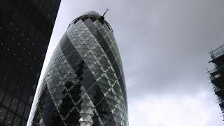 Architecture Explained The Gherkin 30 St Mary Axe [upl. by Etteuqram119]