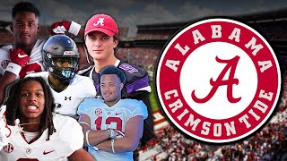 Alabama Crimson Tide Top 5 Recruits 2024 Are INSANE [upl. by Carbrey370]