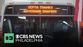 Pennsylvania Gov Josh Shapiro bails Philadelphia transit system out with federal funding [upl. by Arahsak447]