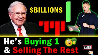 Warren Buffett is Buying BILLIONS of 1 Stock and Selling the Rest 👀 [upl. by Eleynad]