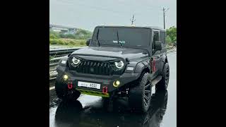 Black Thar 4K Attitude Short mahindrathar blackthar [upl. by Stoddard]