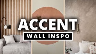 100 ACCENT WALL IDEAS For Inspiration  Accent Wall Inspo [upl. by Nirda]