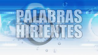 Micro Valores Transformadores Palabras hirientes [upl. by Rabjohn]