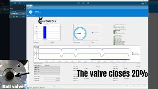 Partial Stroke Test PST started using EDD file [upl. by Llohcin]