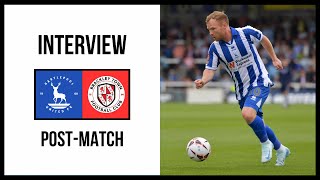 💬 “I’m glad to get the goals”  Adam Campbell post Brackley Town [upl. by Hulda]