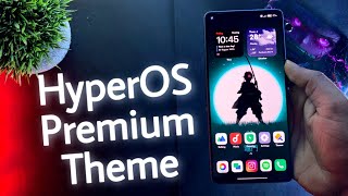 HyperOS Premium Theme For Any Xiaomi Devices  New Anime System Ui  hyperos [upl. by Katina]