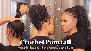 Versatile Crochet Passion Twist Ponytail [upl. by Hulbig]