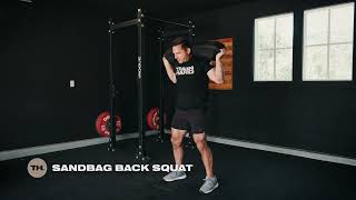 Sandbag Back Squat [upl. by Sarson119]