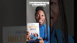 How to become a registered nurse in the United States🇺🇲 shorts nclex usnurse usa [upl. by Gabie]