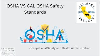 OSHA and Cal OSHA for Ladders [upl. by Gerg]