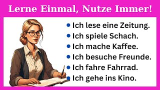 Ein Leben Lang Nutzbar  100 Unverzichtbare Deutsche Sätze zum Immer Wieder Hören [upl. by Winfred]