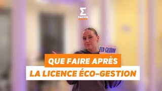 Que faire après la licence écogestion [upl. by Enyedy946]