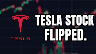 Tesla Stock Just FLIPPED URGENT [upl. by Orianna]