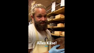 Leckerer hausgemachter Käse aus dem Allgäu 🧀 kaeser kaese beruf [upl. by Ahab]