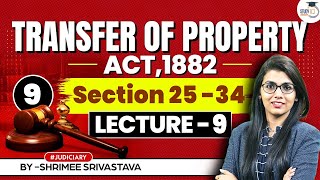 Transfer of Property Act 1882 Lecture 9 Sections 2535 of TPA  Understanding Conditional Transfers [upl. by Llerihs166]