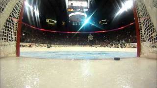 Bryan Heim Photography GOAL CAMERA Ty Rattie Scores Teddy Bear Toss Goal 2011 [upl. by Ardnuas767]