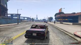 Gta V Online Lamar Mission 2 Slow And Low [upl. by Ttevy]