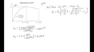 1  Using Concrete StressStrain Curve [upl. by Bicknell]