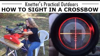 HOW TO SIGHT IN YOUR CROSSBOW FOR BEGINNERS  16 AWESOME TIPS [upl. by Rosemari]