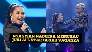 PERSEMBAHAN JACLYN VICTOR amp NADEERA ALL STAR GEGAR VAGANZA MINGGU 9 MEMUKAU JURI [upl. by Arikehs]