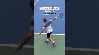 WAWRINKA THIEM or DIMITROV⁉️🎾🔥 Backhand Tennis Tenis [upl. by Jezabella]